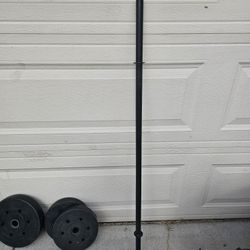 Weight Bar & Weights