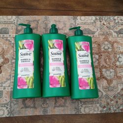 Suave Shampoos for 3 - 28 FL OZ
