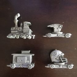 NFL New England patriot pewter train 