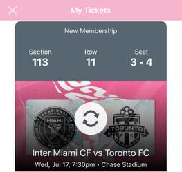 Inter Miami Tickets 