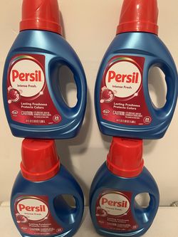 Persil laundry detergent 24 loads 4/$20