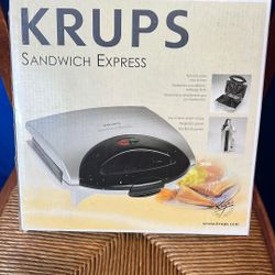 Krups Sandwich Express Maker 