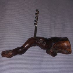 Nautical 8" Driftwood Wine Bottle Opener Corkscrew

