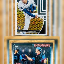 Topps Baseball 2024 Dodgers Pitcher And Catcher 