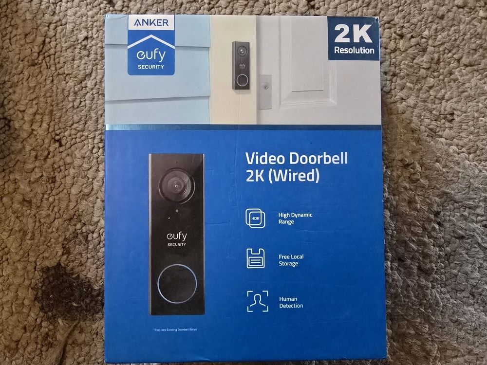 Eufy Video Doorbell 2K Wired