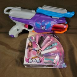 Nerf Rebelle Gun With Refill Pack