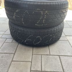 275/60/20 Pair 60$,Good Tread, They Aren’t The Same Brand