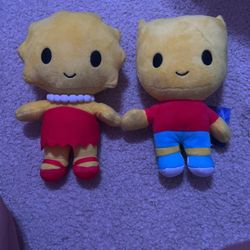 Simpsons plushies