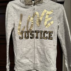 Girls Zip Up Hoodie 