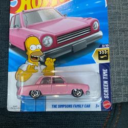 Homer Simpson Family Car Hot Wheels 