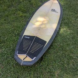 ⭐$100 5'3 Black Fish Shortboard Surfboard 