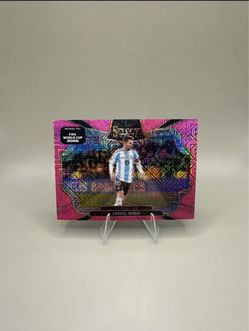 2025-26 Panini Select FIFA World Cup - Field Level Lionel Messi Pink Mojo /399