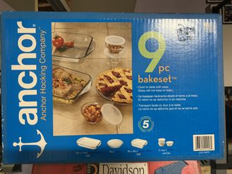 Anchor 9 piece bakeset