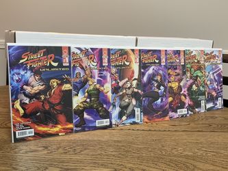 Udon Comics Street Fighter Unlimited #1-7