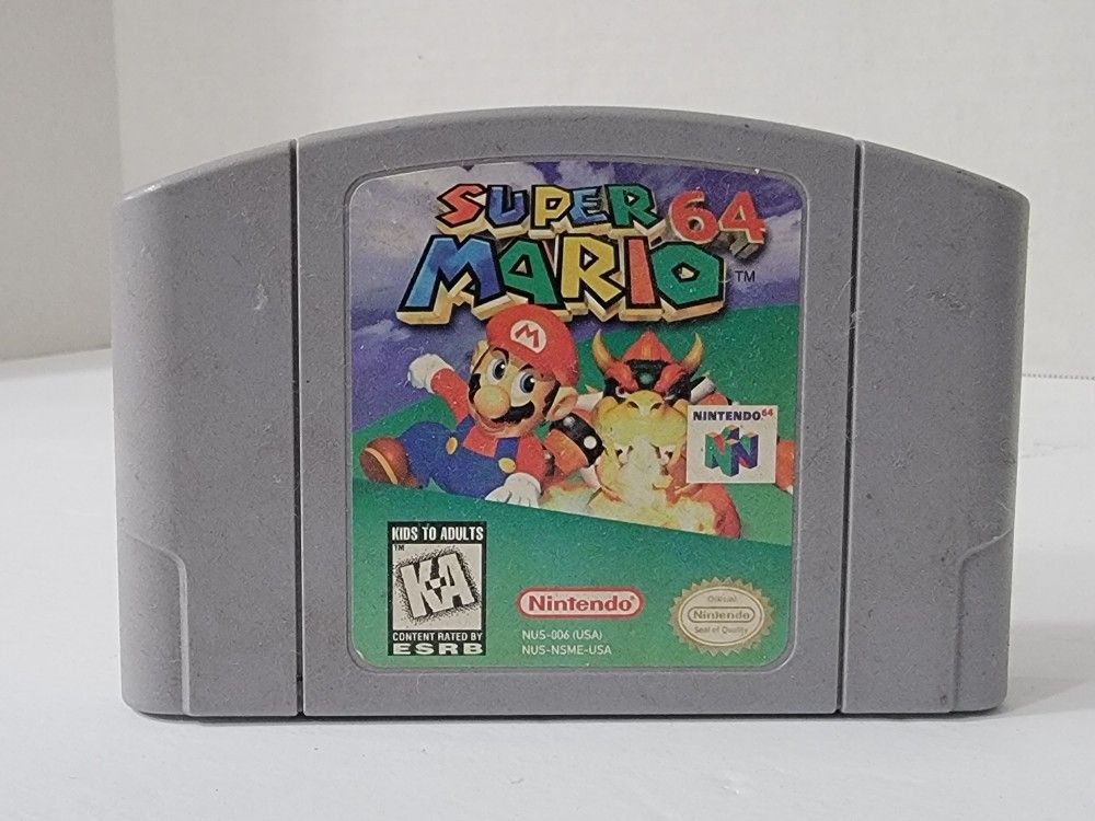 Super Mario 64 For The Nintendo 64