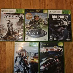 Some Xbox Original And 360 Games