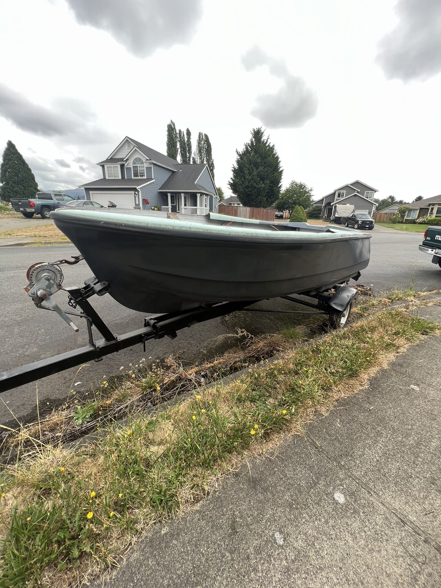 FREE 14ft Boat And Trailer 