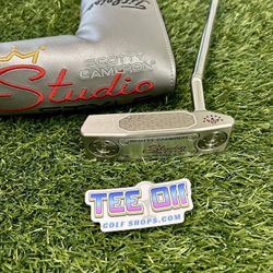 Scotty Cameron Studio Style Newport 2.5+ Blade Putter 34" Original Grip RH