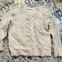 White Sweater Small Girls 