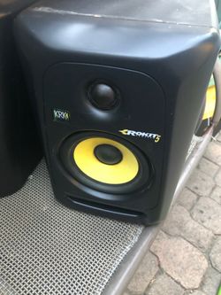 KRK studio speakers