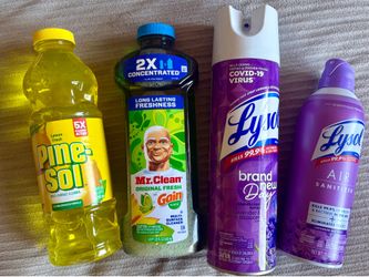 Cleaning supplies