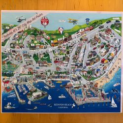 Redondo Beach City Puzzle - 500 Pieces 
