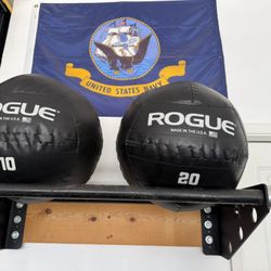 Rogue Medicine balls 10# & 20#