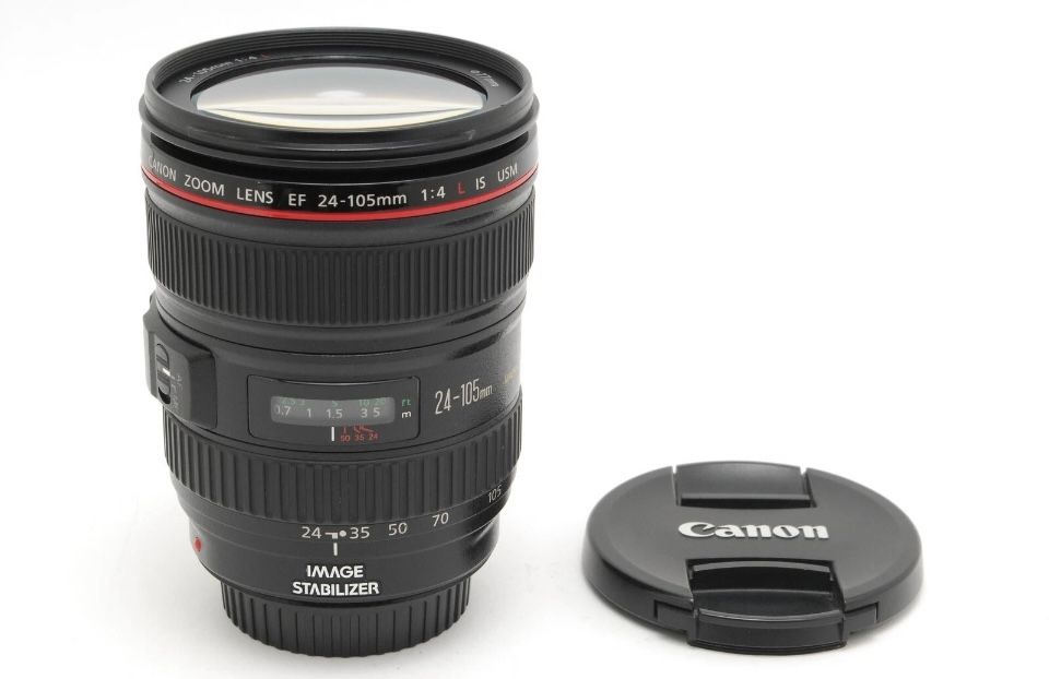 [Near Mint-] Canon EF 24-105mm f4 L IS USM Ultrasonic Zoom EF Lens