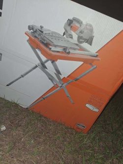 New wet saw ridgid