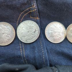 Morgan Dollars, Trade Dollars, 