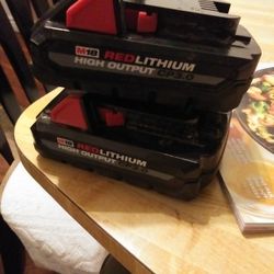 2 M18 Batteries