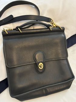 Coach Vintage Willis Bag Navy Blue