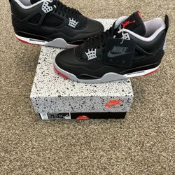 Air Jordan 4 Retro Bred Reimagined Size 10 Men’s 