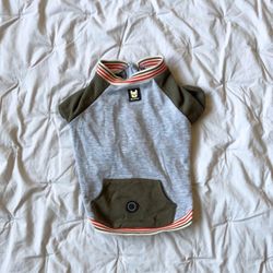 New Medium Silver Paw Chase Dog Sweatshirt Green Fall 2020 Collection