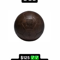 Barcelona X Travis Scott Retro Soccer Ball
