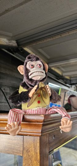 The Yamani Cymbal Monkey Doll