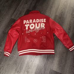 Jordan Craig Paradise Tour Varsity Jacket