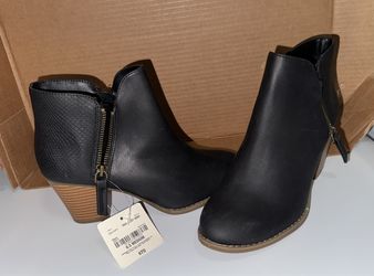Faux Leather Booties