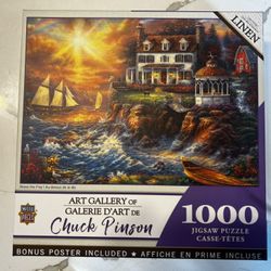 Linen Puzzle Box Toy Chuck Pinson