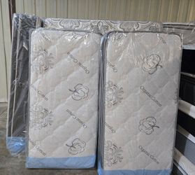 Organic Cotton Mattress Still in Plastic