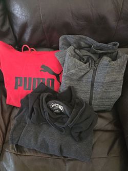 Mens Small pull over jackets