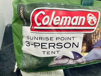 Coleman 3 Person Tent