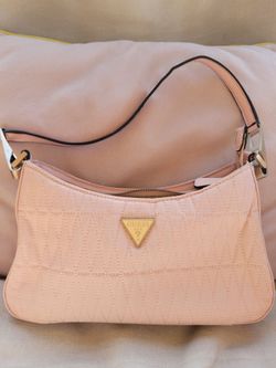PINK GUESS shoulder purse