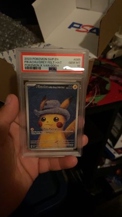 Pokémon Van Gogh pikachu psa 10