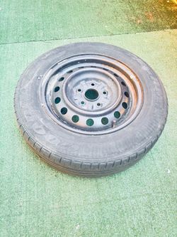 Tire and rim