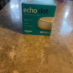 Echo dot Alexa 