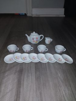 Cute Vintage Mini Tea Set