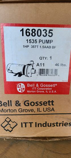 Bell & Gossett Circulating Pump