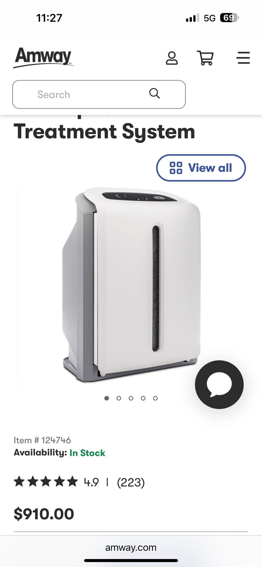 Atmosphere Mini Air Purifier