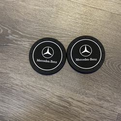 Slip Car Cup Holder Coaster for Car,Universal Car Coasters Fit for Mercedes-Benz Accessories